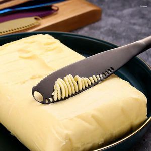 Knives 1 Piece Stainless Steel Cheese Butter Knife Western Bread Jam Cream Cutlery