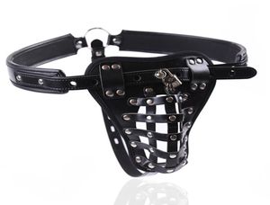 Leder Penis Bondage Harness Erotische bdsm Spielzeug Strumpfband Höschen Orgasmus Gürtel Hodensack Bahre Harness Männliche gerät Erwachsene Spiel 8302946