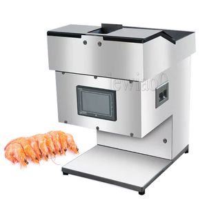 Kommerzieller Garnelenschäler Deveiner Machine Shrimp Back Open Cutting Butterfly Shrimp Peel Machine