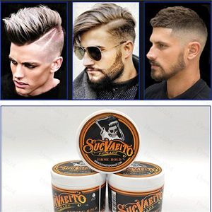 Suavecito Pomade عقد قوي لشعر زيت الشعر الشمع الطين الجل 113g 4oz