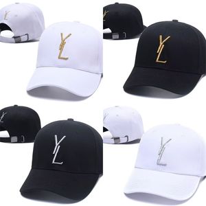 Net baseball cap gold color embroidery letter luxury hats for men sport simple cappello breathable designer hats for women man fashionable street fashion fa062