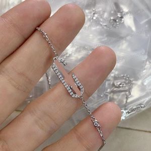 Romantik M Serisi Moda Kıdemli Tasarımcı Kadın Cazibesi Bilezik 18K Gül Gümüş Gümüş Geometrik Pırlanta Pürüzsüz Üç Elmas S925 Gümüş Lüks Takı Hediyesi