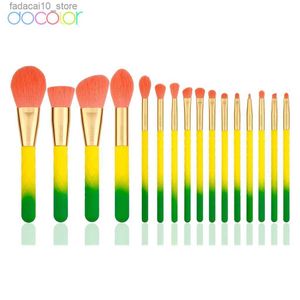 メイクアップブラシDocolor US Warehouse Makeup Brush Low Price Clearance-Makeup Brushes Set Contour Eyeshadow Foundation Powder Beauty Tools Q240126