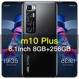 クロスボーダーEコマースホットセル製品卸売M10plus Androidスマートフォン6.1インチ5G大画面携帯電話