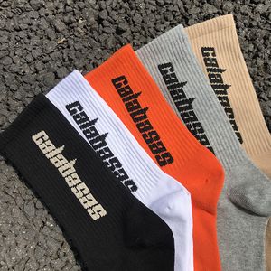 Мужские носки Скейтборд Модные мужские носки с буквенным принтом Спортивные носки Чулки в стиле хип-хоп