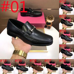 40 Model 2024 Top Quatily Mens Designer Buty Formalne mokasyny męskie buty skórzane zamsz męski Wedding Man Luxury Designer Work Pracy Społeczne Business Bute Size6-11