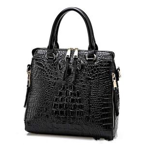 2016 nova moda feminina pacote chicote sacos de couro do plutônio padrão crocodilo bolsa ombro crossbody saco embreagem 287k