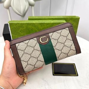 Men high quality wallet Animal Long Wallet designer woman handbags mens purse Embossing Key Pocket Interior Slot Genuine Leather Coin Purses