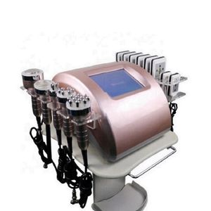 6 em 1 Kim 8 Rose Gold Cavitação Multifuncional equipamento fino sistema de cavitação a vácuo ultrassônico 40KHz Dispositivo de massagem para redução de gordura