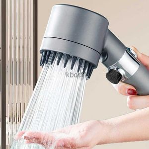 Bathroom Shower Heads 3 Modes Shower Head High Pressure Showerhead Portable Filter Rainfall Faucet Tap Bathroom Bath Home Innovative Accessories YQ240126