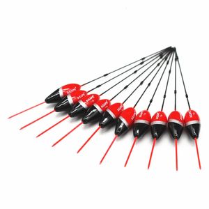 donghui 10pcs/Lot Fishing Floats Balsa Wood Material Bobber 1.0g/1.5g/2.0g Buoyancy Oem Factory Store 210058 240122