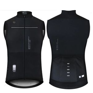 2024 Black Autumn Top Quality Pro Team Lätt vindtät cykling Gilet Män eller kvinnor Vindbrytning Vest MTB Wind 240119