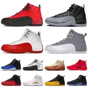 air jordan 12 jordan12 Cherry 12 Retro Jumpman Basketball Shoes Men Emoji 12s XII Gym Red Eastside Golf Florals Stealth Playoffs Hyper Royal Sneakers Trainers【code ：L】Big Size