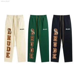 Rhude Pants Designer Pants Cargo Pants Men Designer Sweatpants男性女性カジュアルスウェットパンツフィットネスパンツメンズトラックジョガーズズボンS-XL