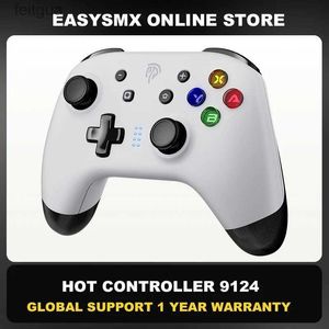 Spelkontroller Joysticks Easysmx 9124 Wireless GamePad Bluetooth Game Controller för Switch PC Android/iOS Phone XCloud Smart TV YQ240126