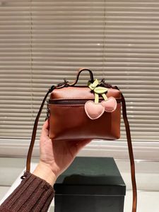 Designer Crossbody Bags Luxury mini Cherry lunch box bag women Shoulder Bag Fashion Shopping Handbags Purse Brand Genuine Leather Messenger Bags