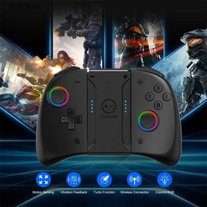 Kontrolery gier joysticks liniuvo KS53 Joypad dla przełącznika bezprzewodowego kontrolera Bluetooth Pro Auto-Fire kontroler GamePad do Switch Wireless Joystick YQ240126