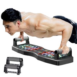 Multi-Function Push Up Board Foldable Push-Up Rack Portable Chest Muscles Training Exercise Board Fitness Equipment for Home Gym 240123