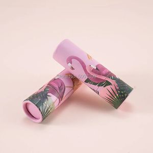 103050pcs 121mm Empty Kraft Paper Lipstick Tube Lip Balm Containers Round Cosmetic Beauty Rouge Refillable Bottle 240108 240118