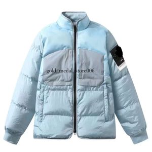 Stones Island Designer Men's and Women's Fashion Jacka Down Jacket Coat Luxury Brand Armband Shoulder Strap Trend Winter Down Jacket Stones 398