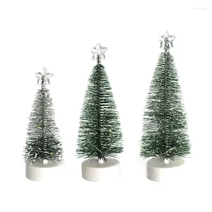 Dekoracje świąteczne świąteczne ozdoby drzewa mrozu LED
