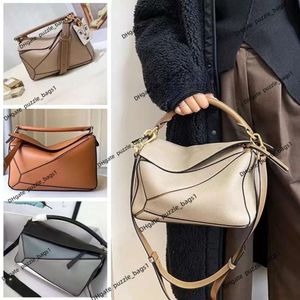 Lüks marka crossbody el çantası bulmacaları tasarımcı geometrik çanta moda yastık deri bir omuz el crossbody kadın çantaları el çantaları