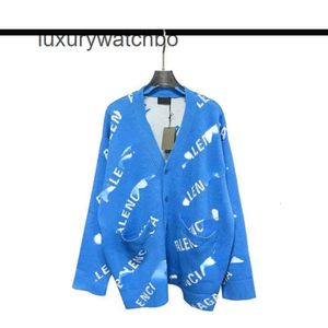 Suéteres marca qualidade balencigas hoodies suéteres designer teto moda alta mens outono e inverno completo impresso carro de malha q9ik