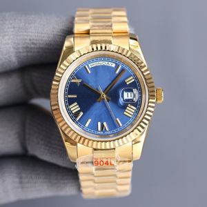 Automatiska klockor Mechanical Watch 40mm 904L Rostfritt stål Designer Watch Classic Wristwatch Business Leisure Montre de Luxe