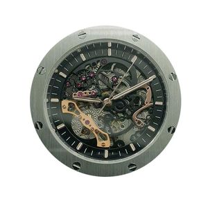 Oglądaj męskie zegarek automatyczne mechaniczne puste zegarki klasyczny styl 42 mm pełny stal ze stali nierdzewnej 5 atmosfery wodoodporne Supphire Super Luminous