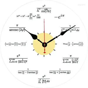 Wall Clocks Mathematical Formula Clock Modern Design Living Room Bedroom Office Decoration Kitchen Art Watch Home Decor