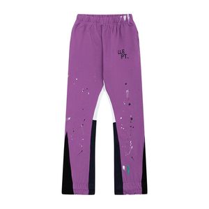 Klassisk mode streetwear jogging sweatpants kvinnor harajuku bomullsgraffiti tryck lösa breda benbyxor bf hip hop dragstring casual rak vintage byxor s xl