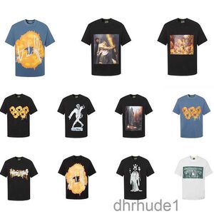 デザイナーTシャツメンズハイストリートカップルラグジュアリーレディースレディース衣類洗浄ファブリック印刷ヴィンテージルーズカラフルなファッションQJBS QJBS FSPM WSJB