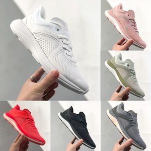 Lulus Chargefeel Triple White Run Damen Herren Low Silver Drop Workout Laufen Schwarze Schuhe Designer lululemens Atmungsaktive Pale Linen GYM Sporttrainer