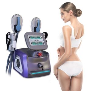 Bestseller Schönheitssalon Verwenden Sie 4 Griffe elektronische Muskelstimulator Fettabbaumaschine Fitness Muskelaufbau Abnehmen