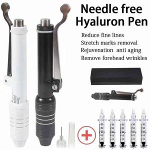 0,3 Hyaluron -penna för mesoterapipistol med 0,3 ml 0,5 ml ampullhuvudadapter Mesogun Lip Lifting Removal Wrinkle Skin Care Tool377