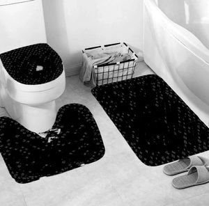 Tapis de salle de bain à la mode, tapis de salle de bain à Absorption d'eau de toilette