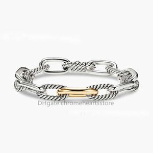 Bracelet Simple and Elegant Madison chain Woven Twisted Rope Ring Bracelets Designer Jewelry Women luxury Accessories Chains Fashion 19CM 21CM Bangles Gift