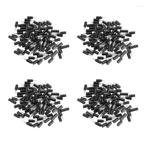 Storage Bottles 400Pcs / Lot 2Ml Black Plastic Perfume Spray Bottle Sample Sprayer Atomizer