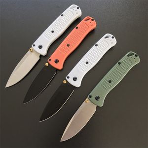 Outdoor Multicolor BM 535 535S Bugout Solding Knife S30V nylonowe szklane rękojeści kempingowe noże EDC