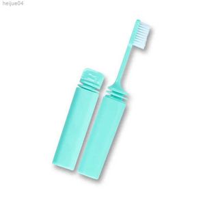 Diş Fırçası 1 PCS Taşınabilir Katlanır Bambu Ürünleri Seyahat Diş Fırçası Kamp Yürüyüşü Dış Mekan Çıkabilir Taşınabilir Taşınabilir Taşınabilir Diş Fırçaları