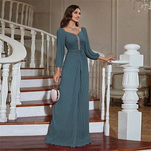 Roupas étnicas Moda Vestido Muçulmano Mulheres Manga Longa Abaya Vestidos Islam Dubai Turquia Hijab Roupas Tiered Plissado Maxi Vestido Casual