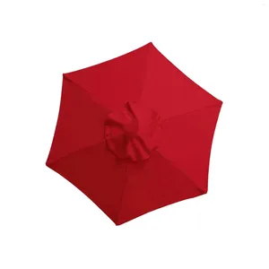 Umbrellas Strong Garden Parasol Canopy Cover Waterproof Durable Top Shelter 3m 8 Rib Khaki