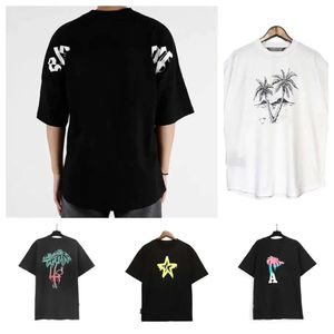 Angel T Shirt Designer Clothing Spray Letter Sleeve Spring Summer Mini Tide Man Woman Tee Maglietta Angels 758