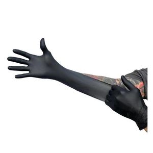 Disposable Gloves Wholesale Xingyu Nitrile Safety White Strong Black Food Grade 100Pcs Oem Drop Delivery Office School Business Indu Dhmbh