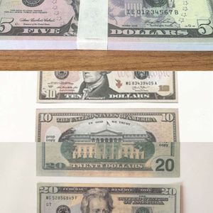 50 % Größe, Film-Requisiten-Banknote, Kopie, gedrucktes Falschgeld, US-Dollar, britisches Pfund, britisches Pfund, 5, 10, 20, 50, Gedenkspielzeug für Weihnachtsgeschenke 10265B3ASE