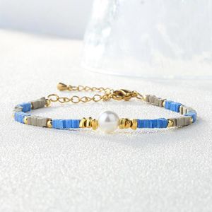Strand KELITCH Bracciali classici di perle Arcobaleno Catena di pietre naturali Amicizia femminile