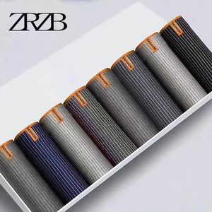 Zrzb marca roupa interior masculina 3d bolsa cuecas leite seda boxer shorts absorvente de umidade elástico masculino calcinha lager tamanho 240118