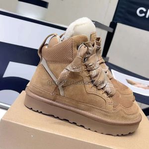 Дизайнерская обувь Lowmel Tazz Tasman Sand Trainer Boot на платформе Австралия Зимние сапоги Женские ботильоны Черные коричневые бордовые мужские женские зимние туфли из овчины 857