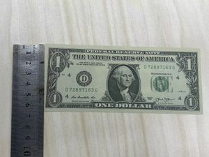 Копия денег, реальный размер 1:2, банкноты в иностранной валюте, коллекция поддельных монет, новый доллар США, имитация реквизита Uofwt