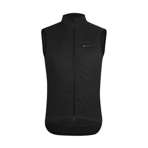 Spexcel atualização inverno passeio à prova de vento e velo térmico ciclismo colete gilet 2 camada bicicleta windbreak colete em dois sentidos zip 240123